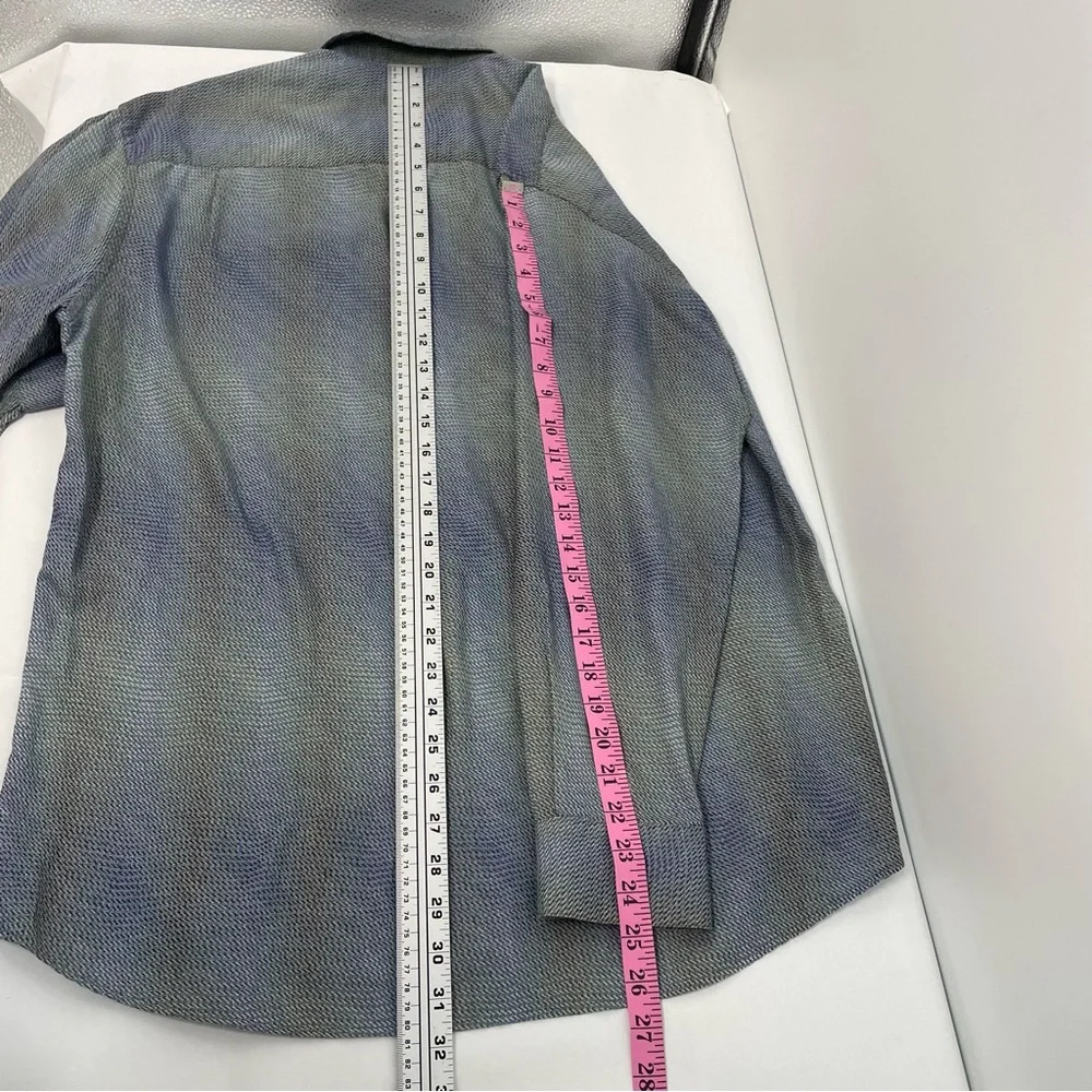 Jhane Barnes Button Up Shirt Men’s M Fabric Woven in Japan Long Sleeve - Picture 6 of 9